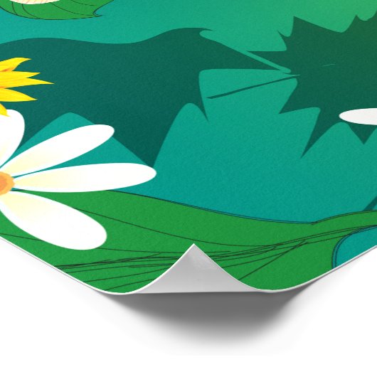 Denkbeeldige Jungle 1 Poster (Hoek)