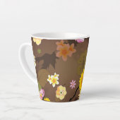 Denkbeeldige Jungle 3 Latte Mok (Linkerhoek)