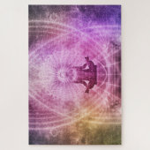 denkbeeldige meditatie puzzle legpuzzel (Verticaal)