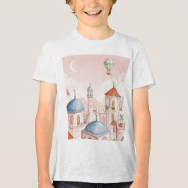 Denkbeeldige stad Tri-Blend shirt