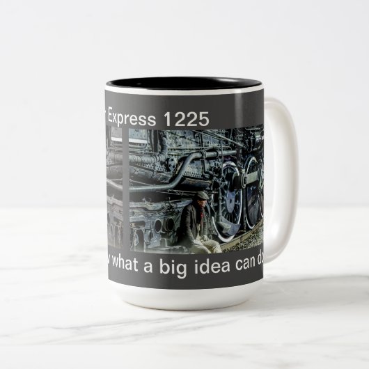 Denkbeker Tweekleurige Koffiemok (Voorkant rechts)