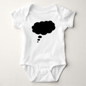 denkbubble01black01 romper (Voorkant)