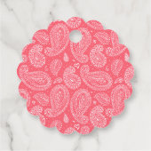 Denkcadeau voor roze en gouden cowgirl voor paarde bedankjes labels (Achterkant)