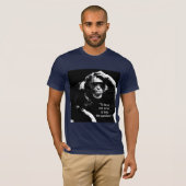 Denken aan de Monkey Shakespeare Quote Pop Art Man T-shirt (Voorkant volledig)