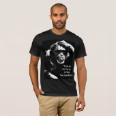 Denken aan de Monkey Shakespeare Quote Pop Art Man T-shirt (Voorkant volledig)