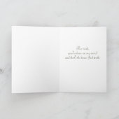 Denken aan je Afghan Hound Dog met Perzik Lelies Kaart (Binnen)