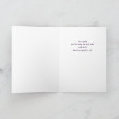 Denken aan je Afghan Hound Dog Purple Flowers Kaart (Binnen)