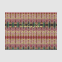 Denken aan je bloemrijke tissuepapier