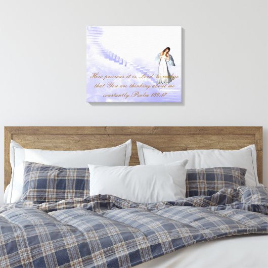 DENKEN AAN JE CANVAS AFDRUK (Insitu (Slaapkamer))