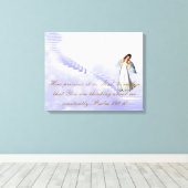 DENKEN AAN JE CANVAS AFDRUK (Insitu (Houten vloer))