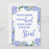 denken aan je condoleances verlies geliefd feestdagenkaart (Voorkant)