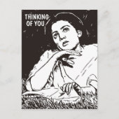 DENKEN AAN JE   DAME BRIEFKAARTEN (Voorkant)