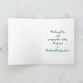 Denken aan je geheime vriend - zonneschijn kaart (Binnen)