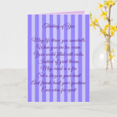 Denken aan je gepersonaliseerd kaart (Gele Bloem)