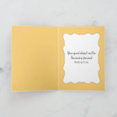 Denken aan je Golden Retriever puppy in een weide Kaart (Binnen)