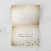 denken aan je gouden puppy kaart (Binnen)