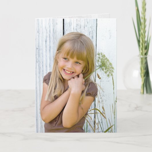 denken aan je meisje met de koningin Anne's kant Kaart (Voorkant)