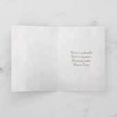 denken aan je meisje met de koningin Anne's kant Kaart (Binnen)