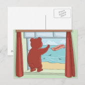 Denken aan je Schattigee teddybeer die je mist Briefkaart (Voorkant / Achterkant)