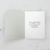 Denken aan je strandvoetafdrukken kaart (Binnen)