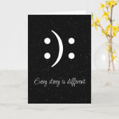 Denken aan je vriendschapsverhaal kaart (Gele Bloem)