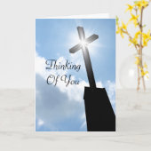 Denken aan je Wenskaart Kaart (Gele Bloem)