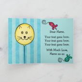 Denken aan je Wenskaart voor kattenliefhebbers Kaart (Binnen)