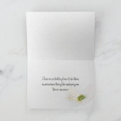 denken aan je witte maisie kaart (Binnen)