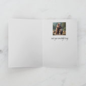 Denken aan je Wonderful Hugs Beer Animal Kaart (Binnen)