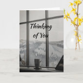 DENKEN AAN "JIJ" ZOALS ALTIJD (JUBILEUM) KAART (Gele Bloem)