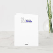 "Denken aan jou" Blanco Notecard Bedankkaart (Achterkant)