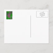 "DENKEN AAN JOU" BLOEMEN BRIEFKAART (Achterkant)