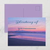 Denken aan jou briefkaart (Voorkant / Achterkant)