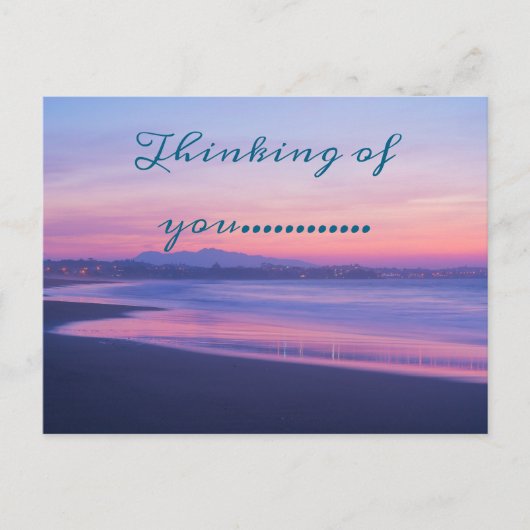 Denken aan jou briefkaart (Voorkant)