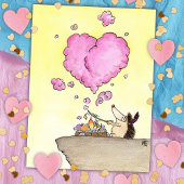 Denken aan jou briefkaart