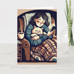 Denken aan jou   Chronisch zieke vriend Kaart