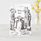 "Denken aan jou" Disc-Card Breakup Heartbreak Card Kaart (Gele Bloem)