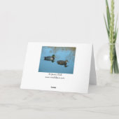 Denken aan jou | Eenden Kaart (Achterkant)