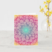 Denken aan jou en het sturen van gebeden, ook - we kaart (Gele Bloem)