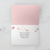 Denken aan jou Flamingo Kaart (Binnen)