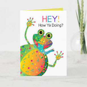 Denken aan jou, Fun Frog, Kaleidoscope Collectie Kaart