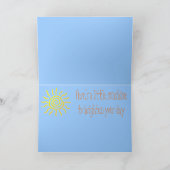 Denken aan jou/gezond worden kaart (Binnen)