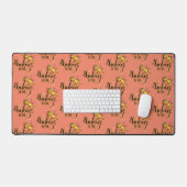 Denken aan jou Grappige Halloween Voodoo Doll Bureaumat (Keyboard & Muis)