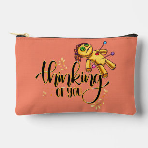 Denken aan jou Grappige Halloween Voodoo Doll Etui