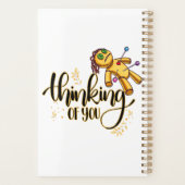 Denken aan jou Grappige Halloween Voodoo Doll Planner (Achterkant)