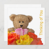 Denken aan jou Groeten Kaart (Voorkant / Achterkant)