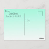 Denken aan jou in deze stressvolle tijden briefkaart (Achterkant)