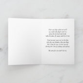 Denken aan jou in deze tijd van verdriet kaart (Binnen)