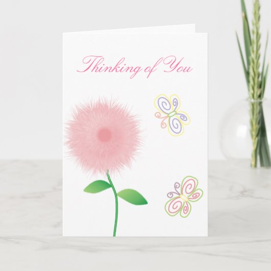 Denken aan jou - Kaart (Voorkant)