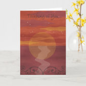 denken aan jou kaart (Gele Bloem)